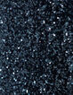 Top bleu brodé sequins réversible devant dos Femme-8