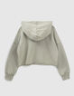 Sudadera verde cropped cordones tie&dye-2