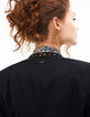 Veste de costume noire à clous I.Code-5
