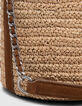 Damenbeuteltasche 1440 Medium aus Raffiabast und Leder-6