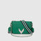 Women’s green leather NAPOLI 111 bag - IKKS image number 0