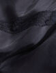 Top caraco fines bretelles noir dentelle Femme-8