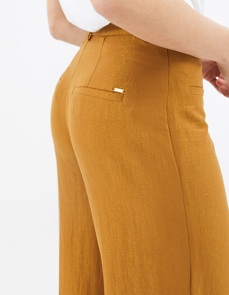 Pantalon large camel irisé I.Code-5
