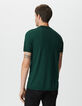 Groen T-shirt korte mouwen katoen-modal Heren-3