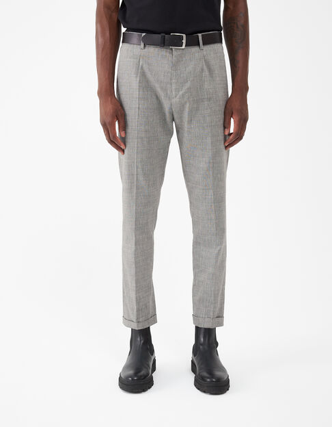 Pantalón de traje CROPPED storm falso liso Hombre