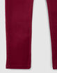 Dunkelrote, upgecycelte SLIM-Fit-Jeans f&uuml;r Jungs-4