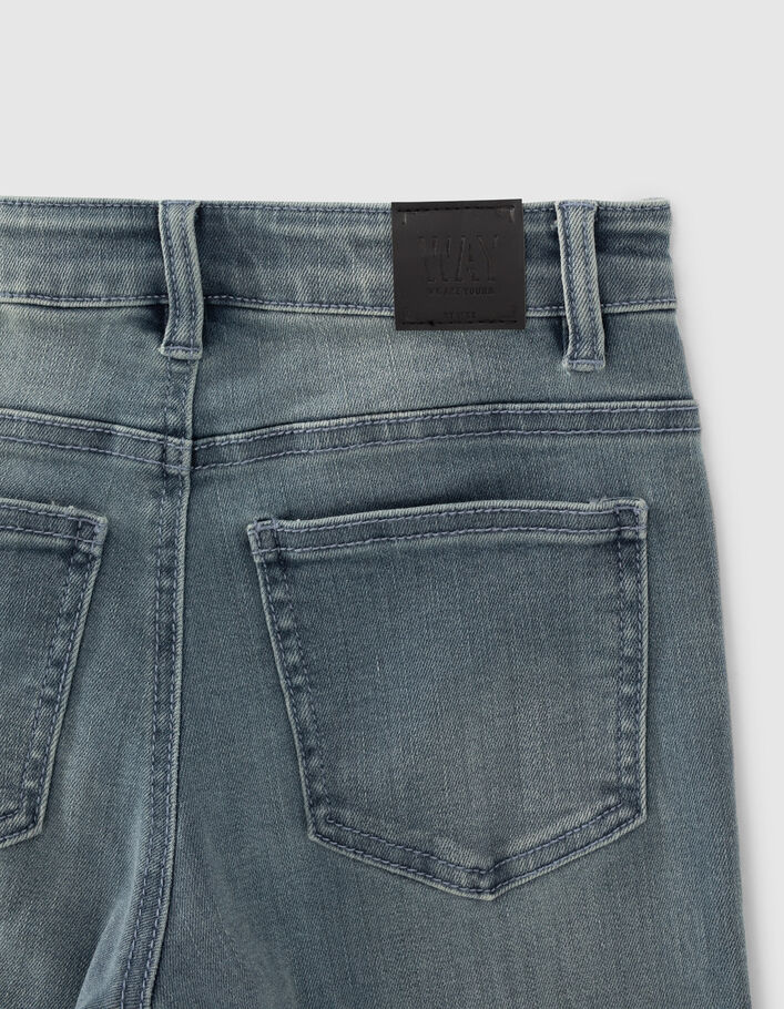 Blue Grey Slim-Jungenjeans -6