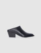 Santiags mules black leather western spirit Line 111 Women-1