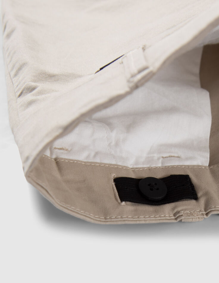 Bermuda CHINO beige garçon-7