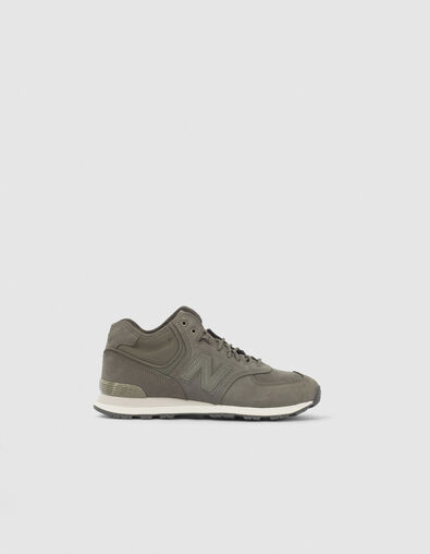 Baskets kaki New Balance 574® montantes Homme - IKKS