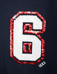 Tee-shirt navy 6 en sequins réversibles fille-4