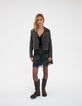 Women’s tobacco lambskin jacket-6