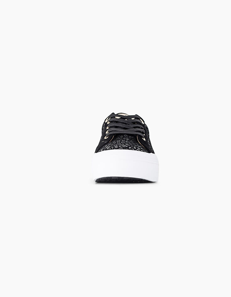 Girls’ leopard print trainers-3