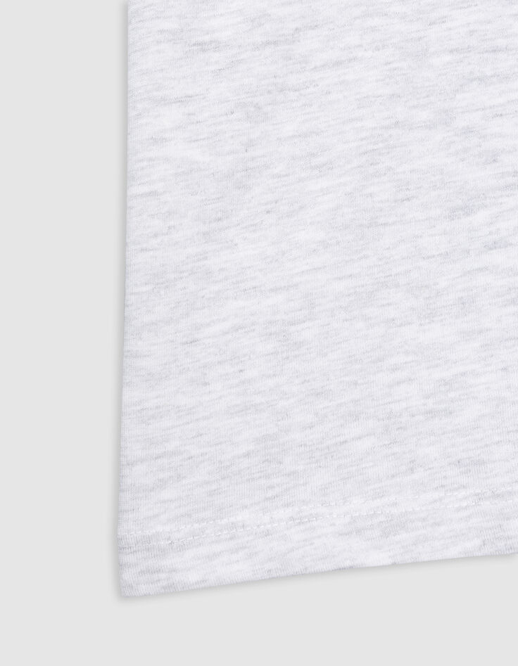 T-shirt gris coton bio patch ondes marines garçon-8