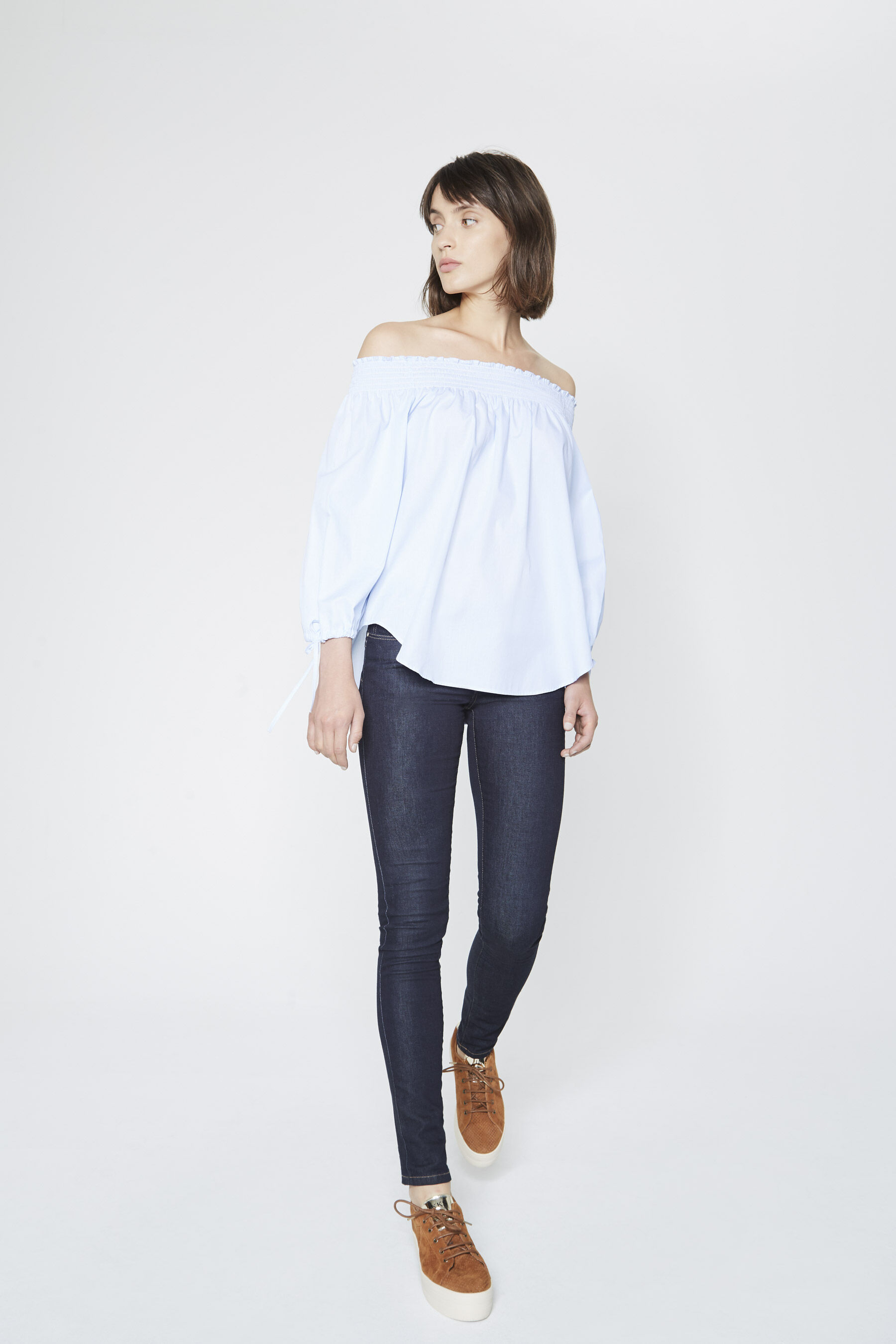 Blouse epaule denudees femme IKKS
