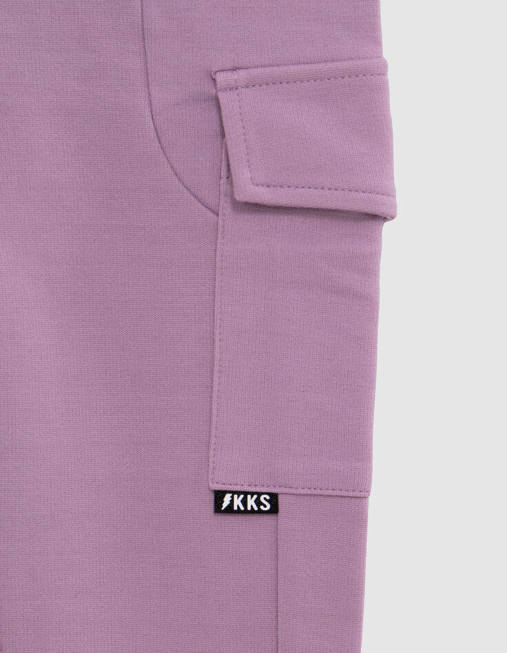 Lila battle spirit legging voor meisjes-5