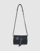 Sac cabas 1440 Escort gris cuir nubuck Femme-2