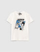 Camiseta blanco roto c&aacute;psula IKKS -  BATMAN ni&ntilde;o-1