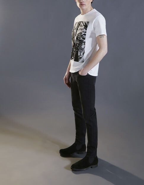 Jean SKINNY anthracite Lenny Homme