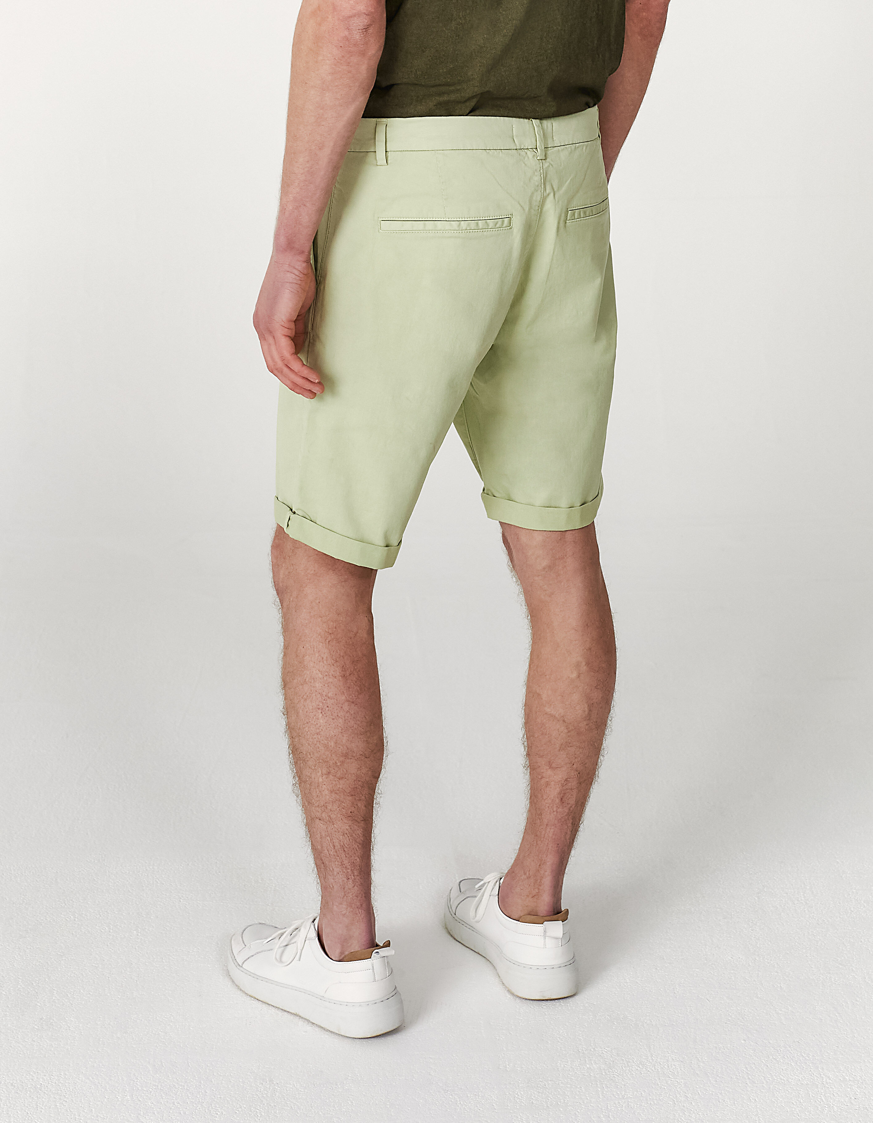 Mens tapered sales chino shorts