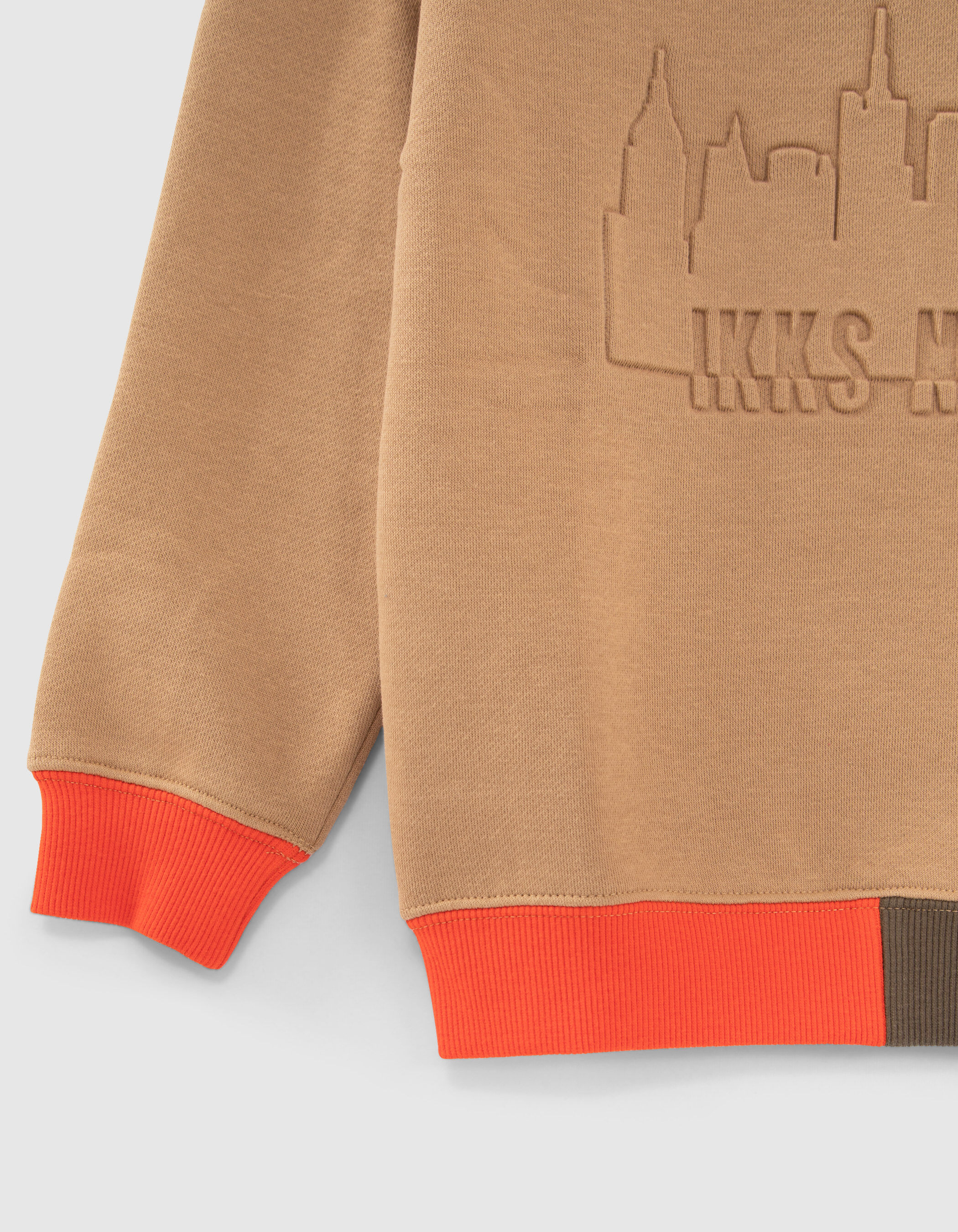 Camel colour sweatshirt outlet