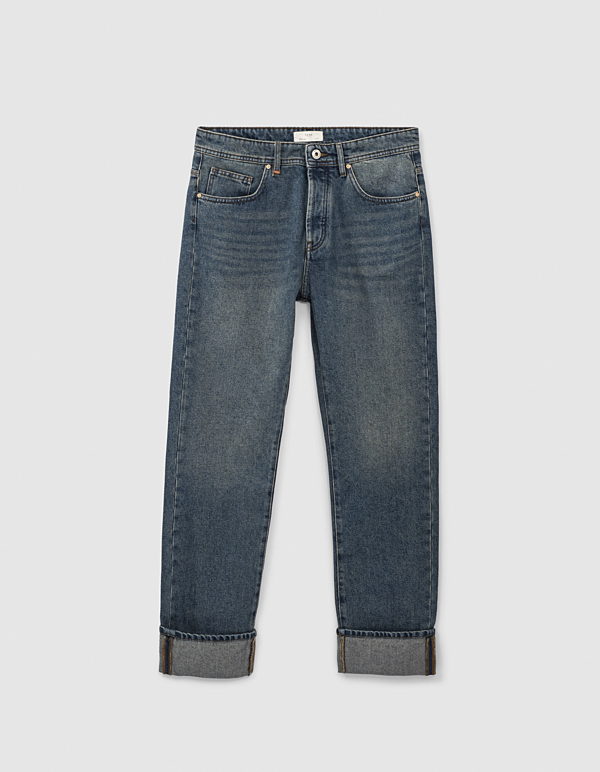 Jean bleu canard sale