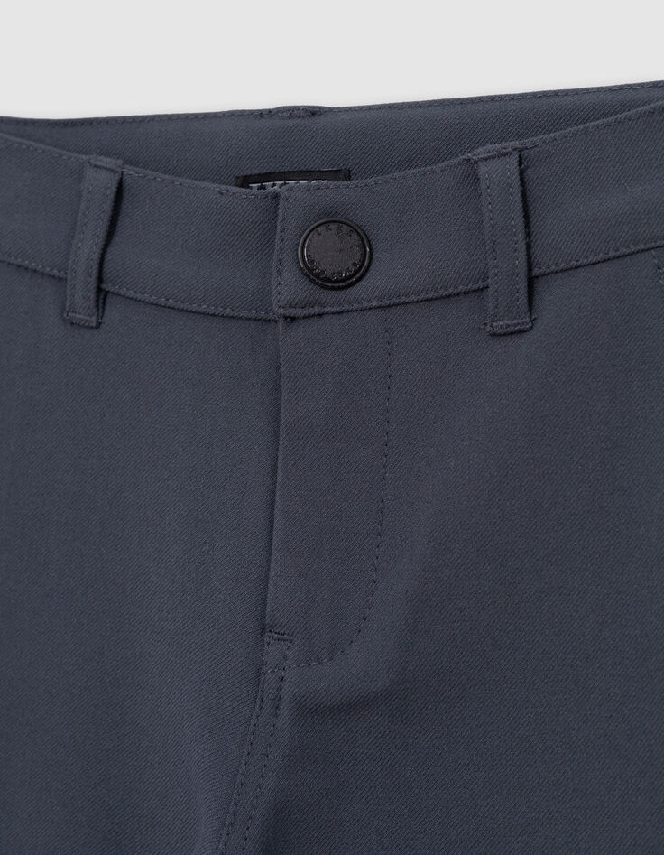 Grijze CHINO gevechtsbroek voor jongens-3