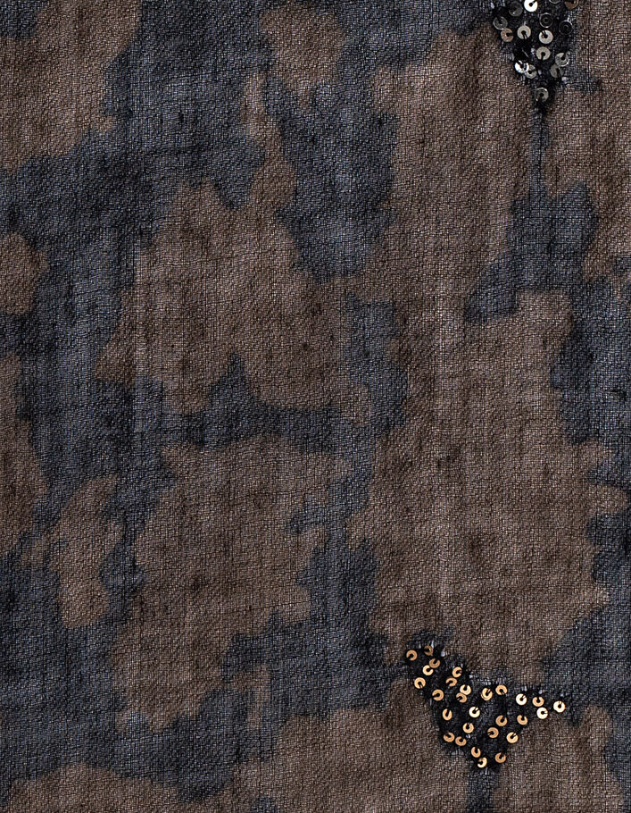 Écharpe City Guard CHECHE CAMO - 100% Coton - 220x90 Cm - Coloris Camouflage Urbain Ou Désert