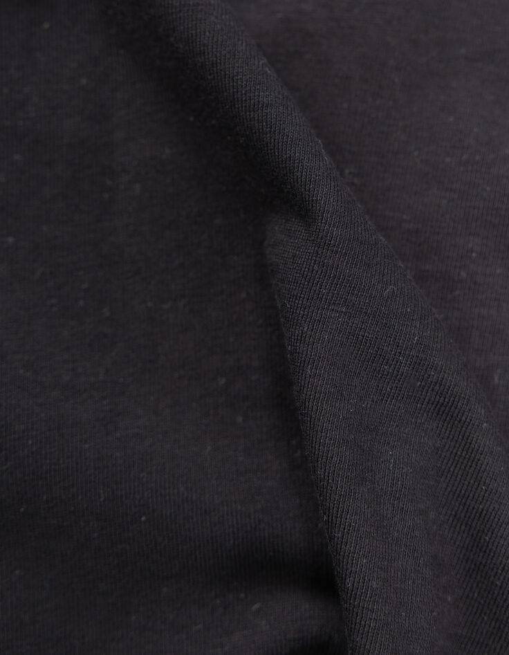 T-shirt noir motif éclair lenticulaire garçon-10