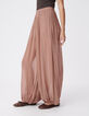 Pantal&oacute;n globo blush fluido de mujer-6