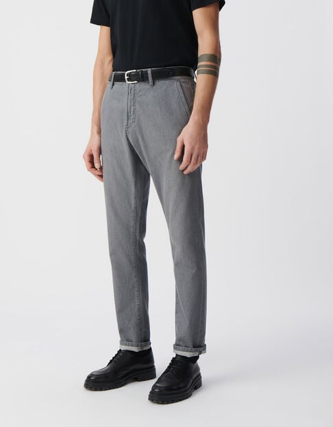 Graue TAPERED-Herrenjeans - IKKS
