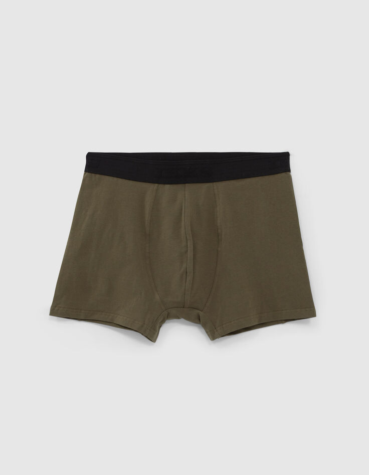 Boxers caqui y negro hombre-2