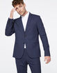 Veste de costume indigo prince-de-galles Homme TRAVEL SUIT-1