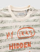 Baby boys’ ecru jungle stripe organic cotton T-shirt-3