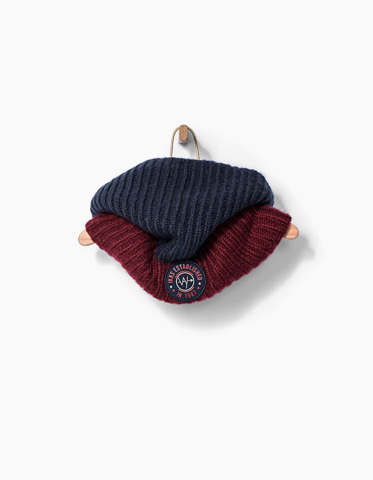 Zweifarbiger Jungen-Snood -4