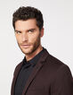 Veste de costume prune TRAVEL SUIT Homme-4