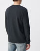 T-shirt L'Essentiel anthracite col rond &agrave; manches longues Homme-2