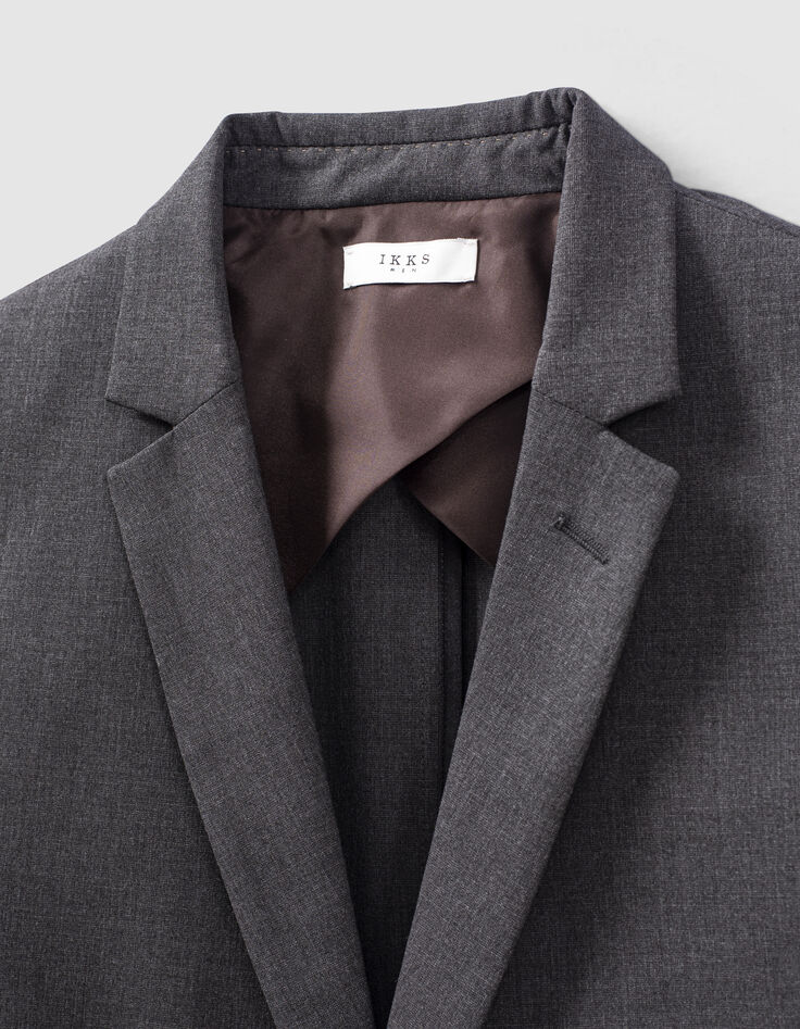 Men’s dark chocolate TRAVEL SUIT suit jacket-2