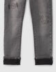 Jean skinny gris avec patchs gar&ccedil;on-7