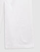 Pantalon LARGE blanc cassé à pinces fille-5