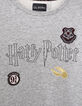 Sweat gris chiné à badges HARRY POTTER fille-5