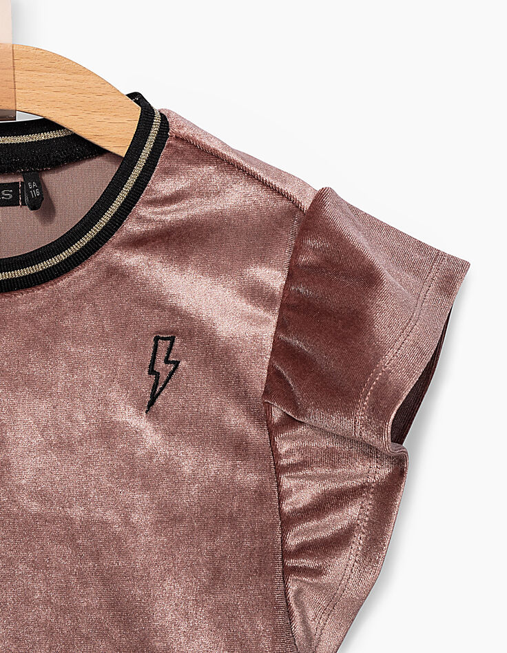 Top velours fille-4