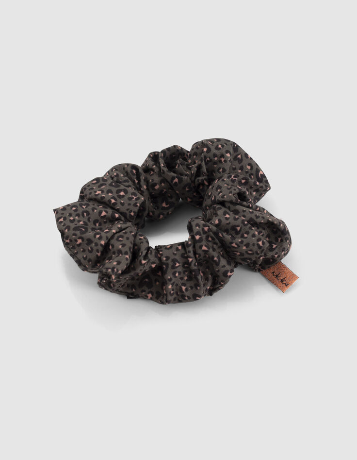 Rosa M&auml;dchenhaarb&auml;nder mit Leopardentupfen-3