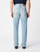 Neil verwaschene blaue Straight-Jeans-3