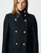 Chaquetón azul marino botones grabados mujer-6 Chaquetón azul marino botones grabados mujer-6