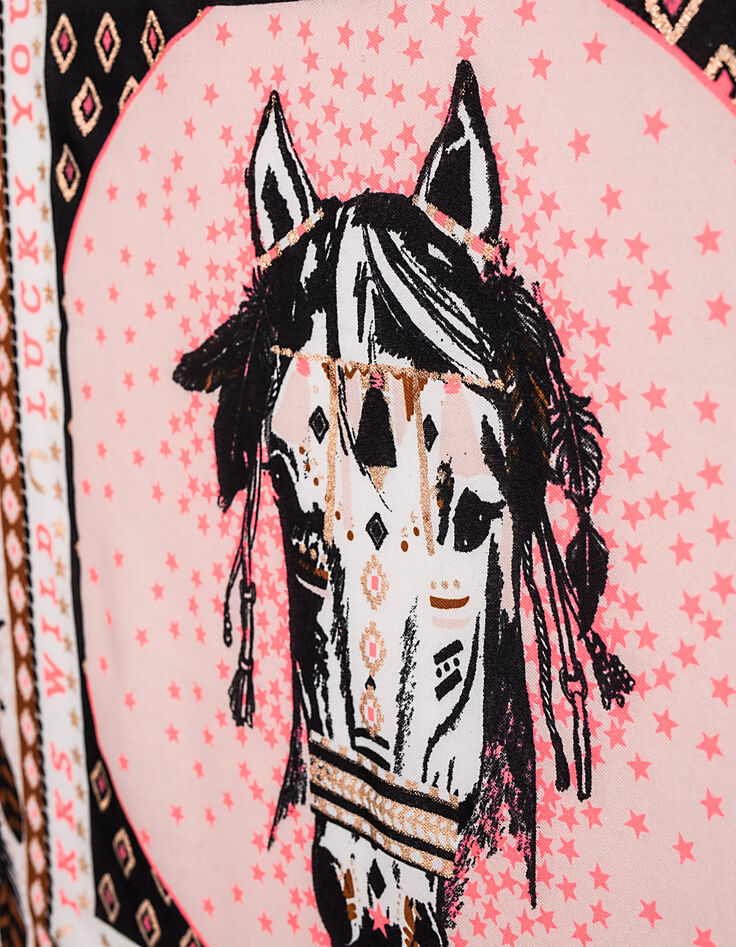 Chèche cheval fille-4