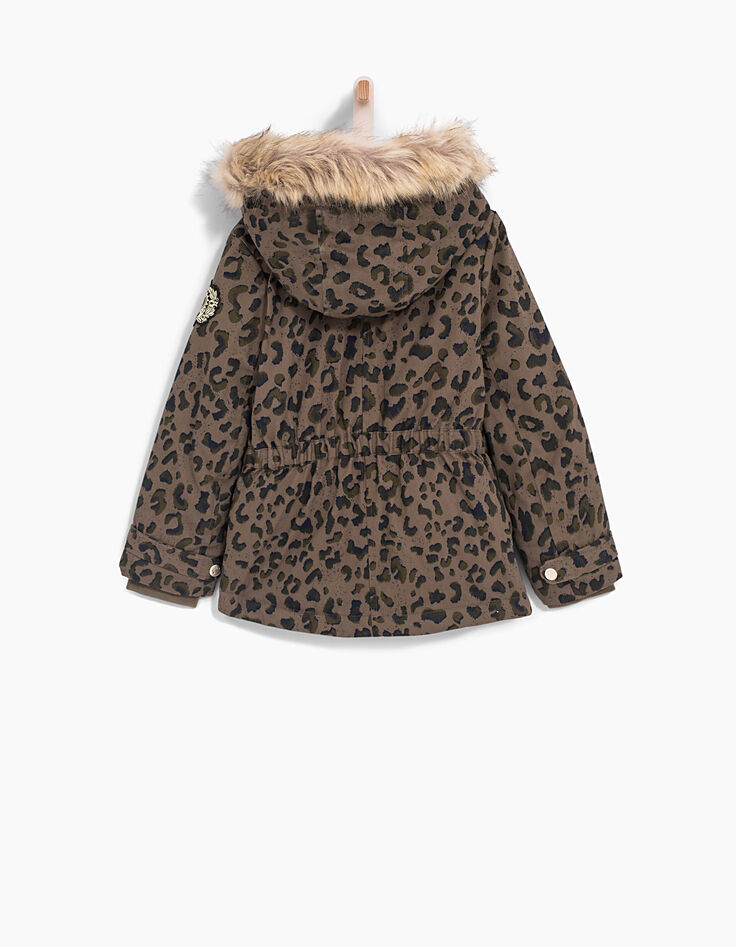 Parka léopard fille-4