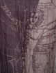Pañuelo burdeos estilo Hombre de Vitruvio Hombre-3