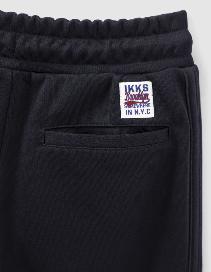 Boys&rsquo; navy joggers-6