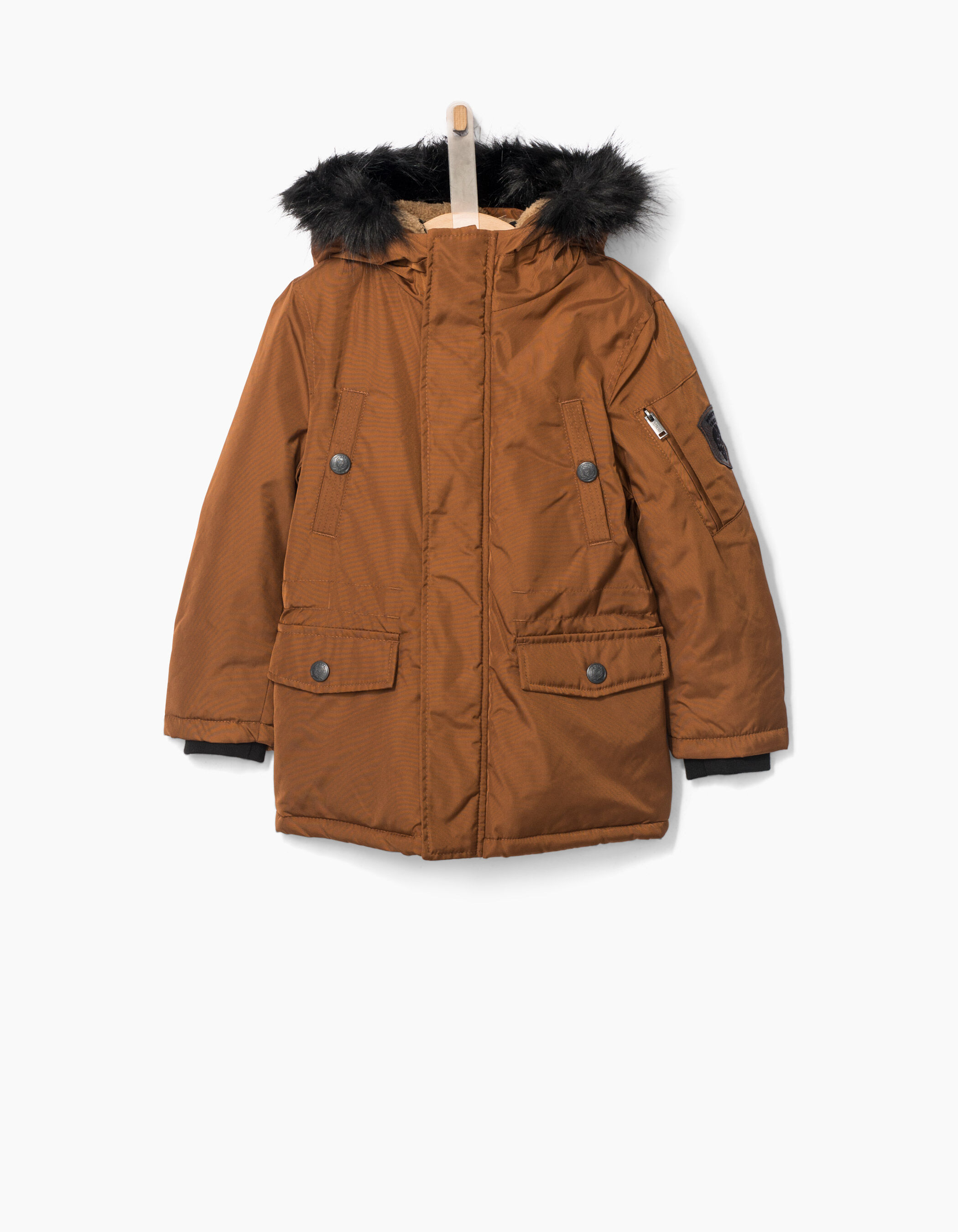 Boys cognac parka IKKS